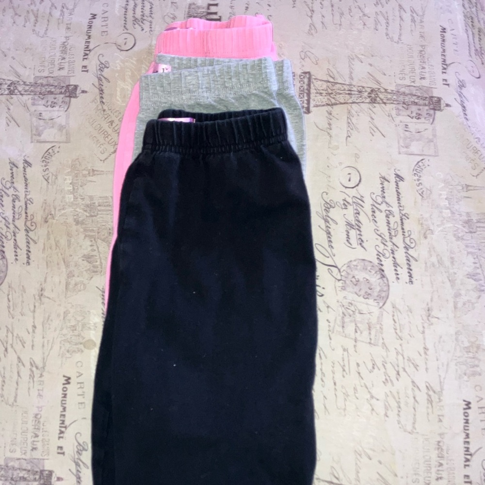 Pink angel brand 3 pack size 7/8 one pink, one gray one black pair